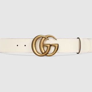 gucci belt gold g